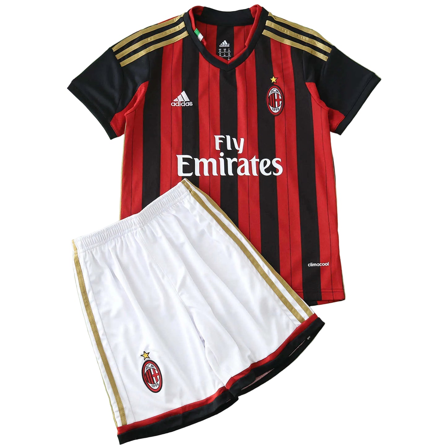 Equipamento Criança Retro AC Milan Principal 13/14