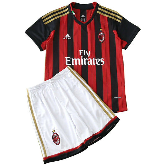 Equipamento Criança Retro AC Milan Principal 13/14