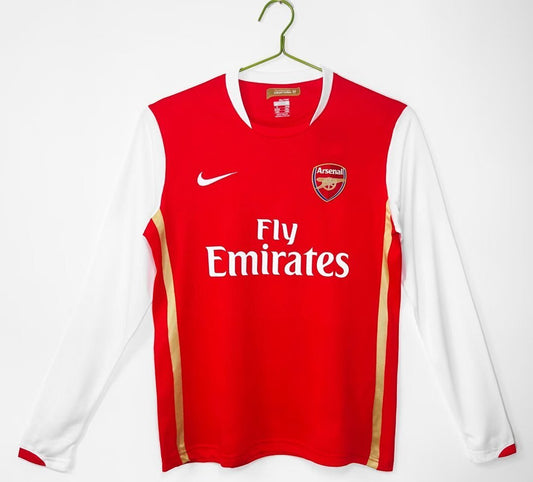 Camisola Retro Arsenal F.C. Principal 06/07 Manga Comprida