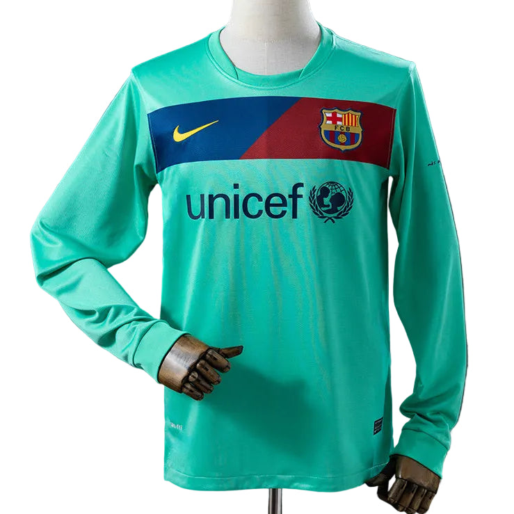 Camisola Retro FC Barcelona Alternativa 10/11 Manga Comprida