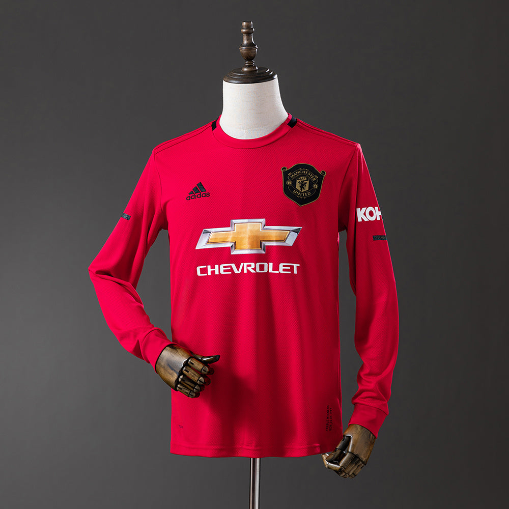 Camisola Retro Manchester United F.C. 19/20 Manga Comprida