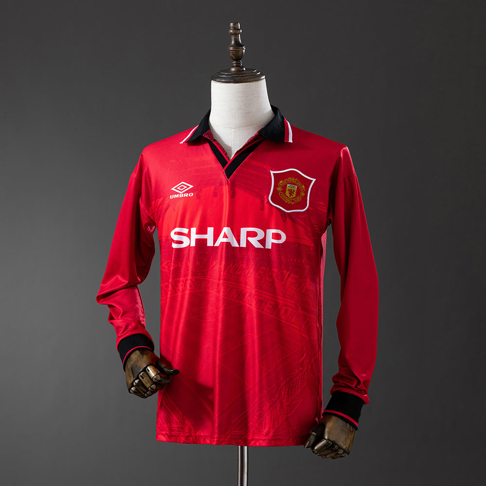 Camisola Retro Manchester United F.C. 94/96 Manga Comprida