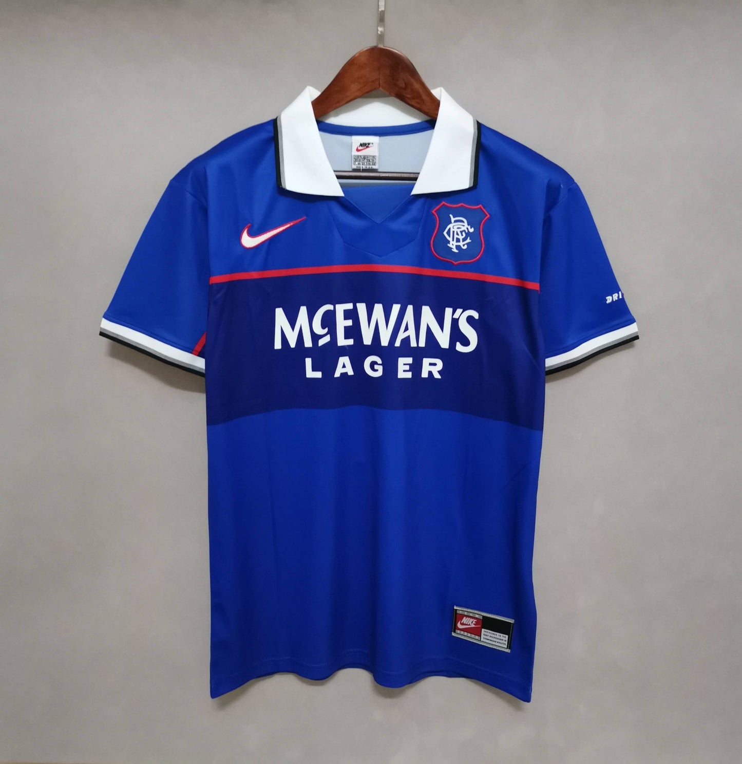 Camisola Retro Rangers F.C. Principal 97/99