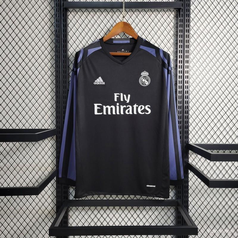 Retro Real Madrid Terceira 2016/17 Manga Comprida