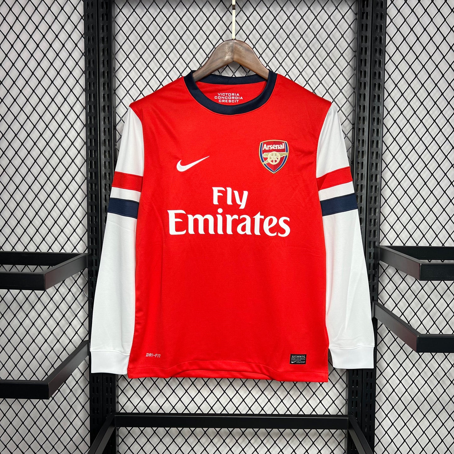 Camisola Retro Arsenal F.C. Principal 12/13 Manga Comprida