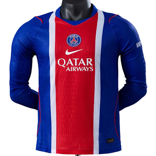 Camisola Paris Saint-Germain FC Principal 26/27 Manga Comprida - Versão Jogador