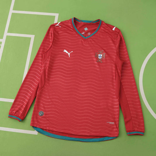 Camisola Portugal Principal 2026 Manga Comprida